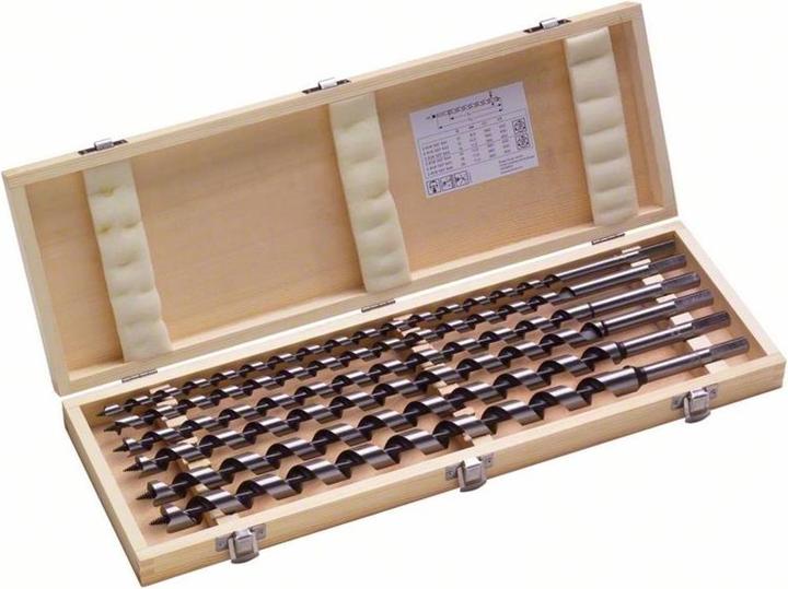 Produktbild Bosch Professional Zubehör PRO Wood Holzschlangenbohrer-Set, 6-tlg. (16 mm, 18 mm, 20 mm, 10 mm, 12 mm, 14 mm)