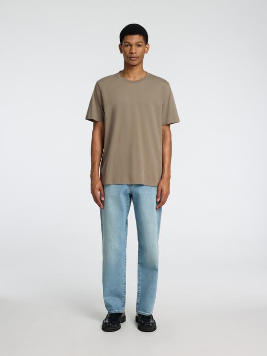 Actual product image Selected Homme Flame yarn cotton T-shirt (XXL)