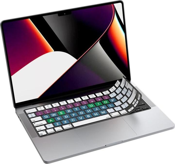 Image du produit JCPAL VerSkin Protecteur de clavier inclus pour MacBook Pro 14"/16" (M1 2021/M2 2023), MacBook Air 13" (M2
