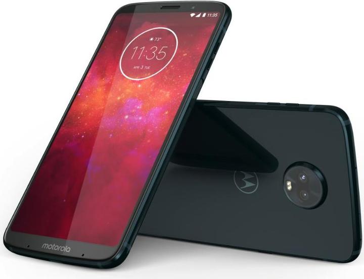 Produktbild Motorola Moto Z3 Play (64 GB, Deep Indigo, 6.01", Hybrid Dual SIM, 12 Mpx, 4G)