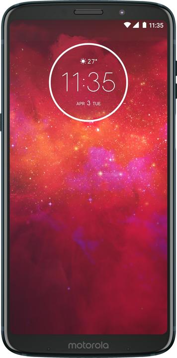 Produktbild Motorola Moto Z3 Play (64 GB, Deep Indigo, 6.01", Hybrid Dual SIM, 12 Mpx, 4G)