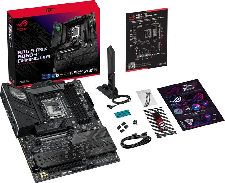 Immagine prodotto ASUS ROG STRIX B860-F GAMING WIFI (LGA 1851, Intel B860, ATX)