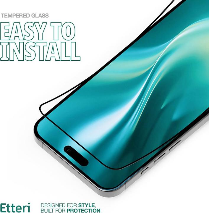 Image du produit Etteri tempered glass 9D for iPhone 13 / 13 Pro / 14 6,1" (Apple iPhone 13)