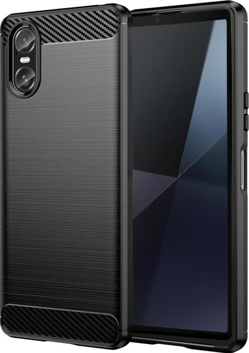 Actual product image Screenguard Carbon Brushed Soft Cover (Sony Xperia 10 VI)