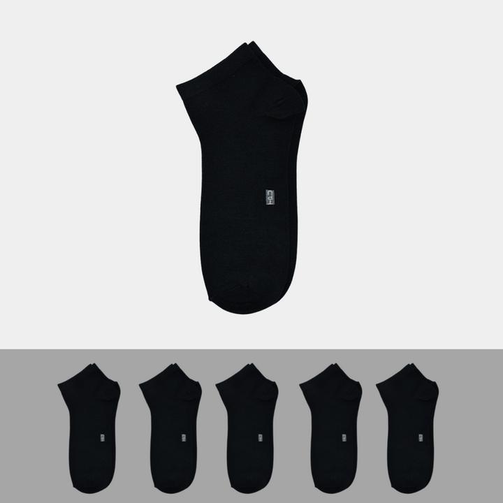 Produktbild The Perfect Underwear Bambus Low cut Socks (5-er Set) schwarz (40 - 43)