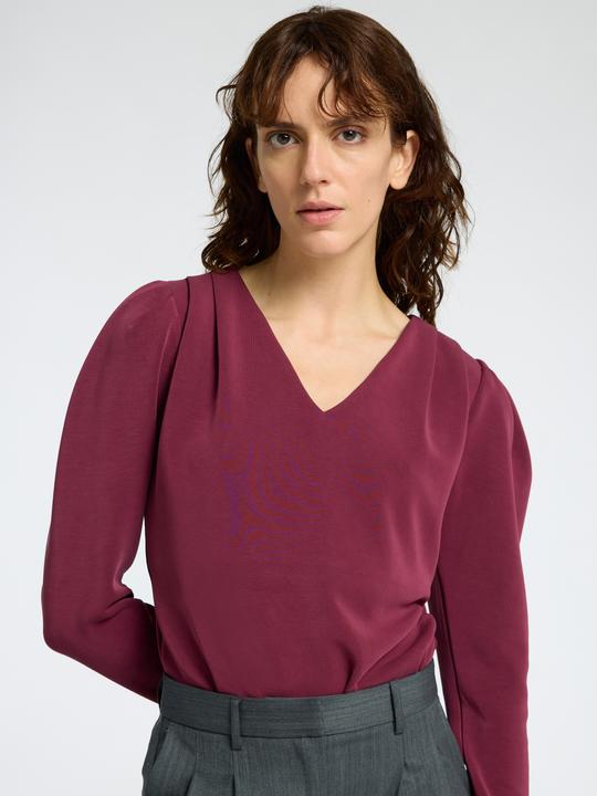 Immagine prodotto Selected Femme Top drappeggiato con scollo a V (S)