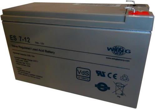 Immagine prodotto Wing Batteria di ricambio al piombo UPS 12V/7Ah