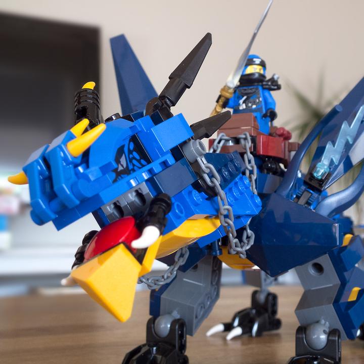 Actual product image LEGO Lightning Dragon (70652, LEGO Ninjago)