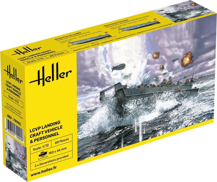 Image du produit Heller LCVP Bateau de débarquement avec équipage