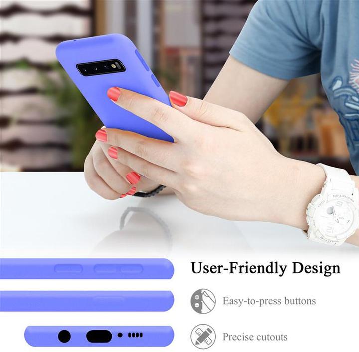 Immagine prodotto Cadorabo Copertura della cassa del silicone liquido TPU (Samsung Galaxy S10)