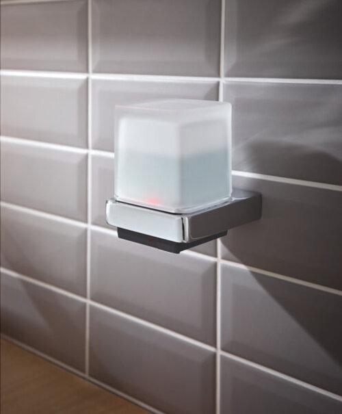 Immagine prodotto Emco Dispenser di sapone a sensore trend, vetro cristallo smerigliato