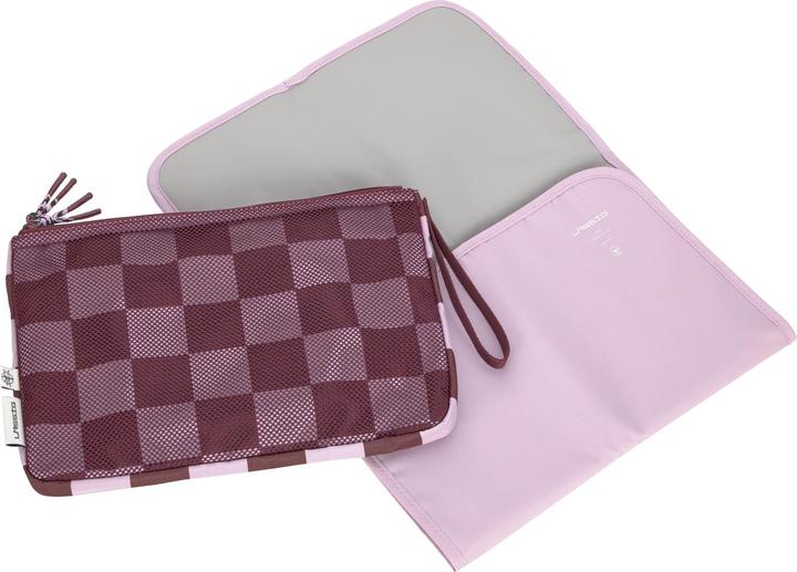 Actual product image Lässig Changing organiser changing bag Deep Red/Lavander