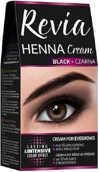 Verona Revia Henné per sopracciglia in crema nero