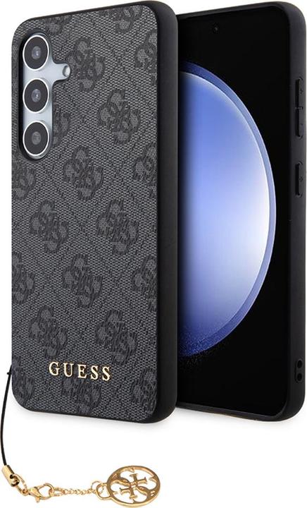 Actual product image Guess 4G Charms Case- black (Samsung Galaxy S24+)