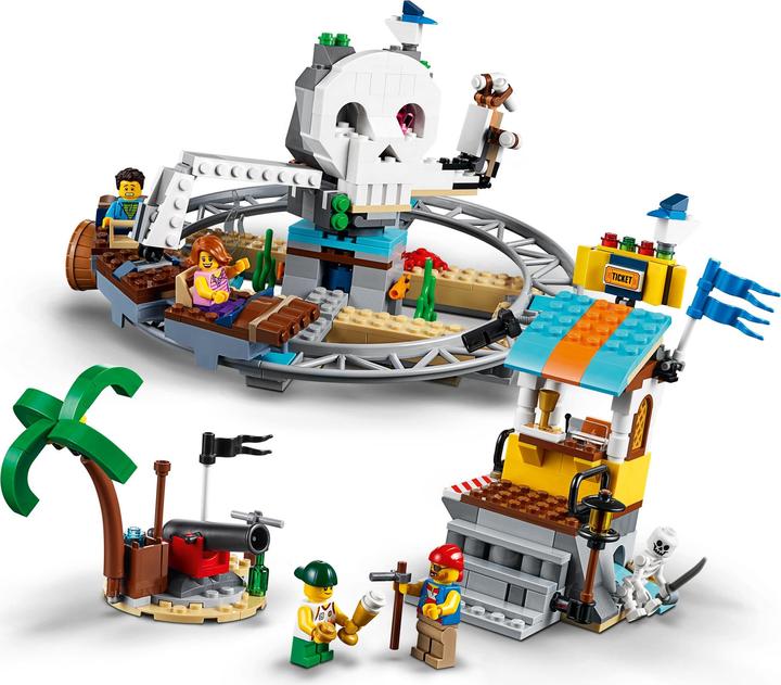 Produktbild LEGO Piraten-Achterbahn (31084, LEGO Creator 3-in-1)
