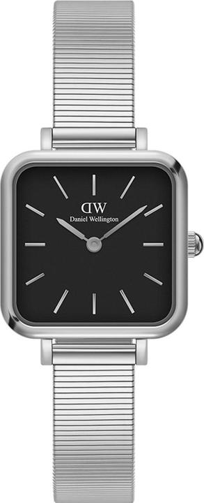 Daniel Wellington Quadro Studio Silver Black (Analoguhr, 22 mm)