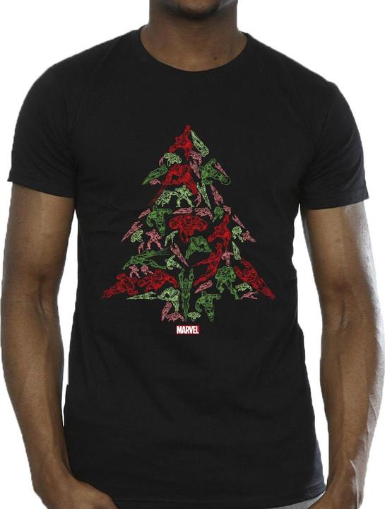 Produktbild Avengers Christmas Tree TShirt (M)