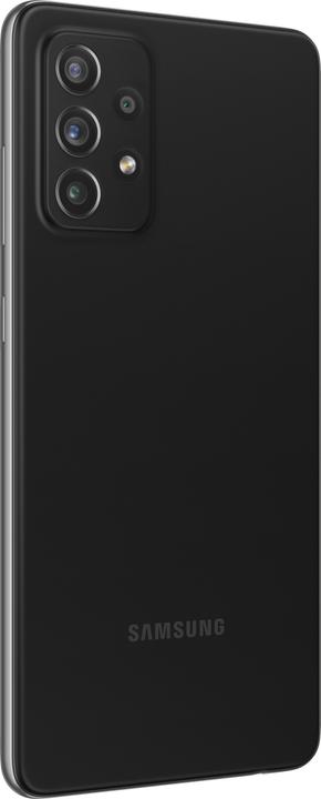 Produktbild Samsung Galaxy A72 EU (128 GB, Black, 6.70", Hybrid Dual SIM, 64 Mpx, 4G)