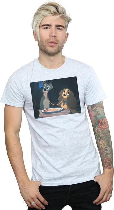 Produktbild Disney Lady And The Tramp Spaghetti Slurp TShirt (4XL)
