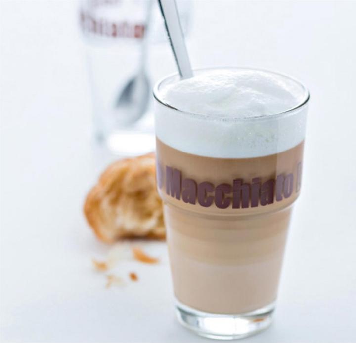 Actual product image Leonardo Latte Macchiato Glass Solo, satin 4.1 dl, 6 pieces (0.41 l, 6 x)