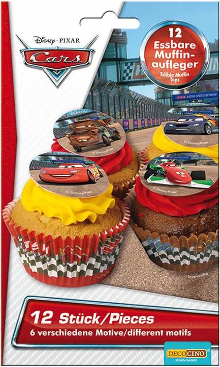 Produktbild Dekoback Cars Muffin Aufleger