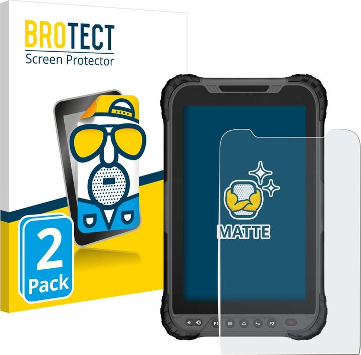 Actual product image BROTECT Anti-glare screen protector matt (2 Piece, Zenius 800)