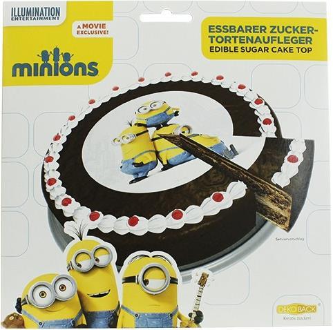 Produktbild Dekoback Minions Tortenaufleger
