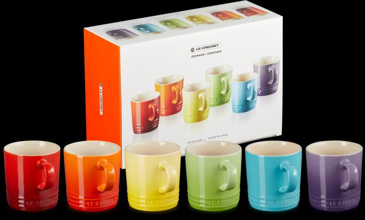 Image du produit Le Creuset Rainbow (350 ml, 6 x)
