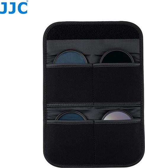 Produktbild JJC FP K4S Grey Filter Pouch holds 4 filters up to 58mm (58 mm)