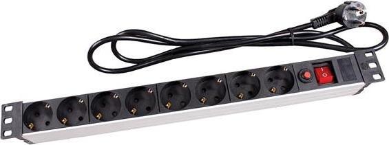 Actual product image Perel Power strip (8 x, CEE 7/3, 2.15 m)