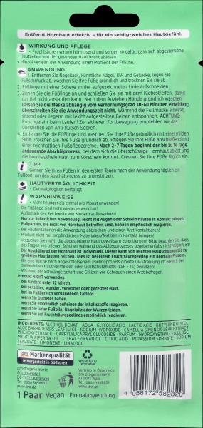 Actual product image dm Balea Foot mask socks, callus remover (1 pair) (Foot mask)