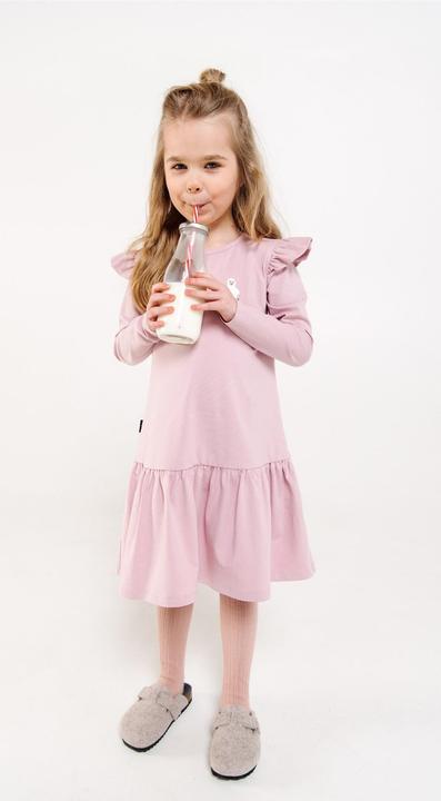 Image du produit Hebe Kleid langarm mit Rüschen und Schafen (104)