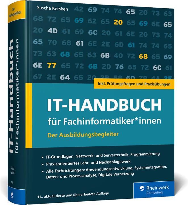 Produktbild IT-Handbuch für Fachinformatiker*innen (Deutsch, Sascha Kersken, 2023)