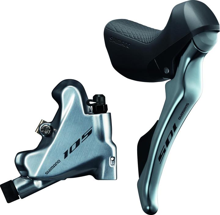 Produktbild Shimano 105 R7025/R7070 Scheibenbremse Vorderrad Links (Vorderradbremse, Bremsset, 2)