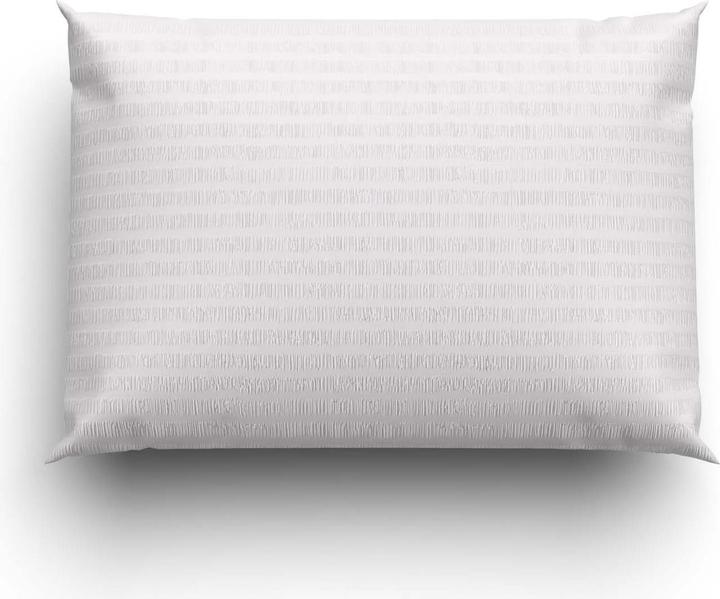 Actual product image Lotus Bettwaren Bed Linen Satin Seersucker uni (Pillowcase, 50 x 70 cm)