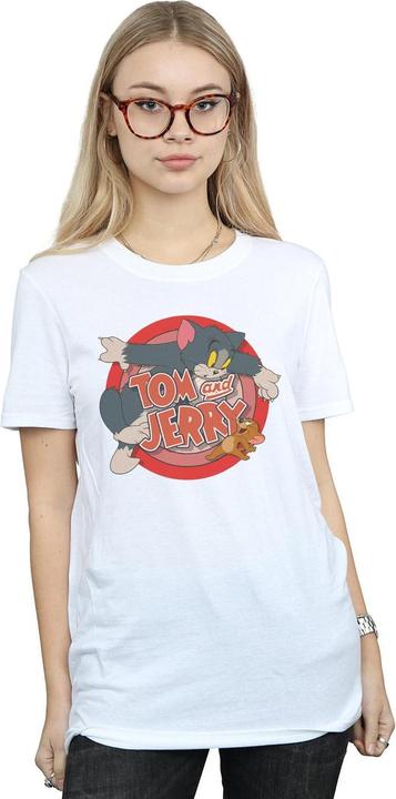 Immagine prodotto Tom & Jerry Maglietta da donna/ragazzo in cotone Catch Boyfriend (S)