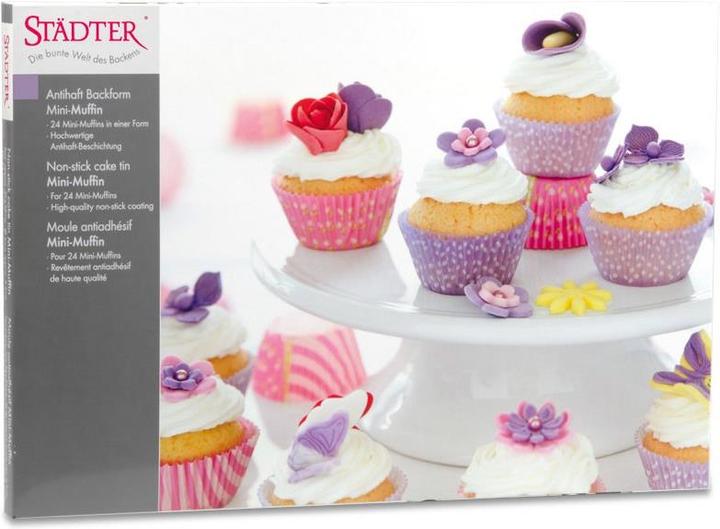 Produktbild Städter CupCakes Backform für 24 mini CupCakes (36 cm)