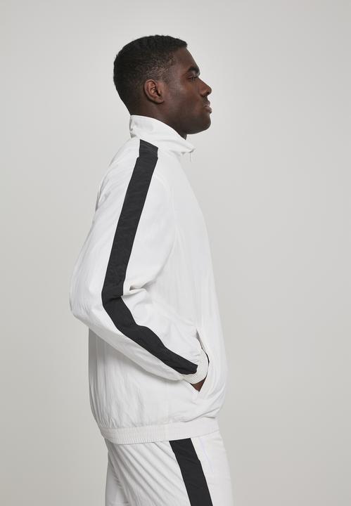 Produktbild Urban Classics Striped Sleeve Crinkle Track Jacket (XXL)