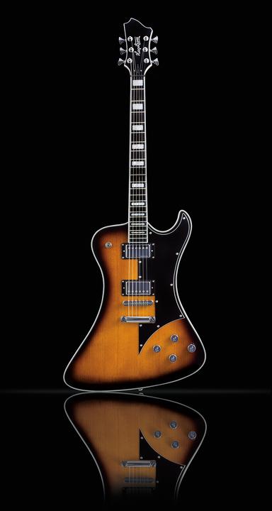 Produktbild Hagstrom E-Gitarre, Fantomen, Tobacco Sunburst (E-Gitarre, Mahagoni, Ahorn)
