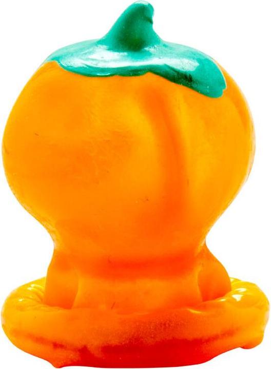 Actual product image Condomerie Halloween pumpkin prank condom, hand-painted, orange (1 pcs.)