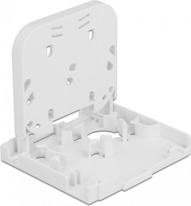Produktbild Delock LWL Anschlussdose zur Wandmontage für 1 x SC Simplex oder LC Duplex weiss (Spleissbox)