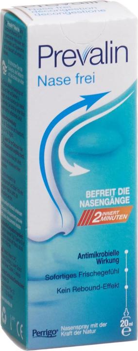 Actual product image Prevalin Spray nose free decongestant effect (1 Piece)