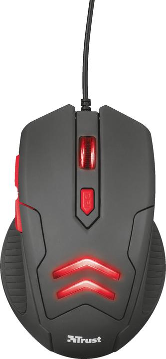 Produktbild Trust Ziva USB Optisch 3000DPI Schwarz (Kabelgebunden)