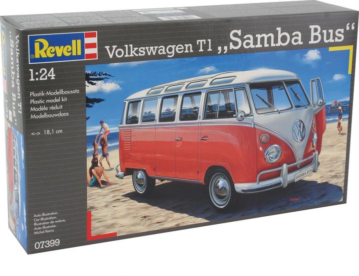Actual product image Revell VW T1 Samba Bus
