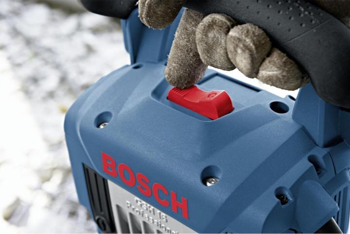 Actual product image Bosch Professional GSH 16-28 demolition hammer with accessories and trolley (Electrical connection)