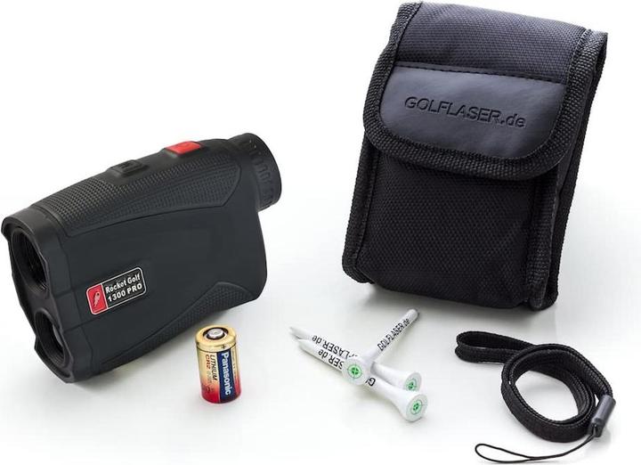 Actual product image Rocket Golf Golf Laser Rangefinder Birdie 1300 Pro Black (1300 m)
