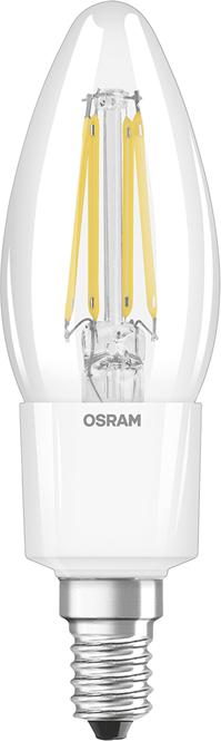 Produktbild Osram Led Retrofit Classic B (E14, 4.80 W, 470 lm, 1 x, F)