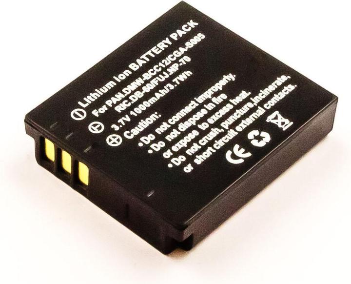 Actual product image AGI 23519 Camera/Camcorder Battery Lithium-Ion (Li-Ion) 1000 mAh (Rechargeable battery)