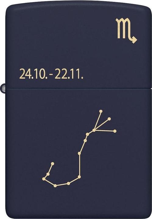 Actual product image Zippo Zodiac Scorpio Design