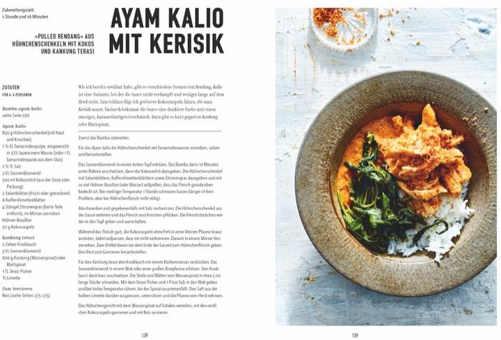 Actual product image Kochbuch: Indonesia - 135 indonesische Rezepte, die deine Küche rocken. Eine Reise in die (German, Vanja van der Leeden, Publishing service Dietmar Schmitz Gmbh, Remko Kraaijeveld, 2020)